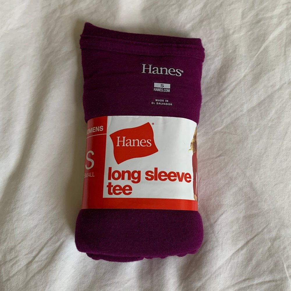 ✨3/$15✨ NWT Hanes Long Sleeve Tee